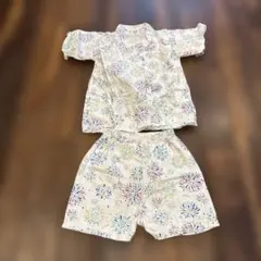 花火柄 甚平 100cm