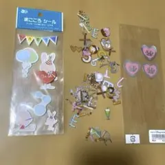 ② シール いろいろ キャラクターシールセット