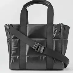 kate spade メタリック キップ パフィートートバッグ スモール - メルカリ