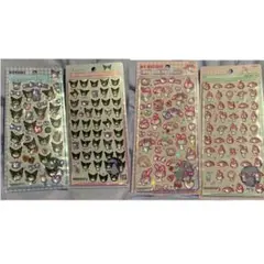 ボンボンドロップシールマイメロディ　クロミ　第二弾、mini 4枚セット