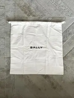 BALLY ホワイト　バッグ保管袋　コットン製