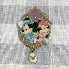 ディズニーシー　ミッキーマウス　ミニーマウス　ピンバッジ　イースター　2015