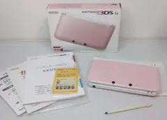 ニンテンドー3DSLL ピンク×ホワイト