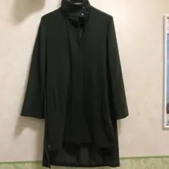値下げしました。ノーカラー ミドルコート