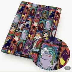【在庫２点】ディズニー ヴィランズ 生地