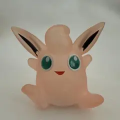 ポケモンキッズ★プクリン★クリア★初期★ 1996★指人形★ソフビ★当時物