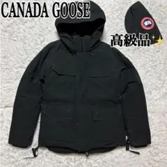 CANADAGOOSE カナダグース メイトランドパーカー メンズ ワッペン 黒
