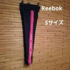 【新品】Reebok ネイビー/ピンク スパッツS