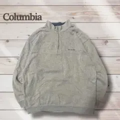 Columbia 古着 ハーフジップ グランパコア スウェット