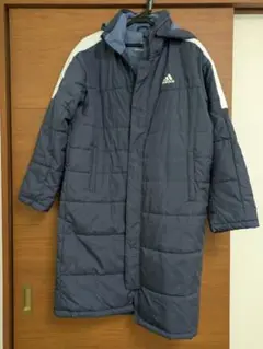 9/14迄値下げadidas☆160cm 中綿ベンチコート