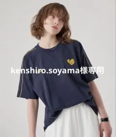 ONCLIY×UMBRO パイピングハートロゴTシャツ Lサイズのサムネイル
