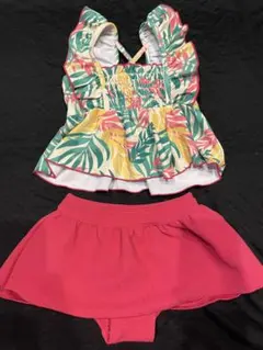 ベビー　水着　女の子　90