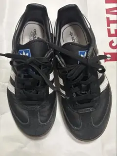 adidas Samba キッズスニーカー ブラック18cm
