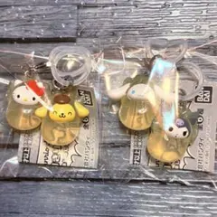 サンリオ なりきりオイスター めじるしアクセサリー 牡蠣 4個セット 新品