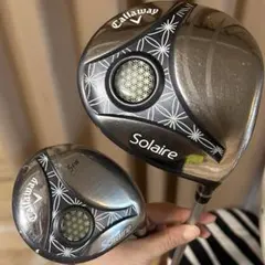Callaway Solaire ドライバー フェアウェイウッド 5番セット中古のサムネイル