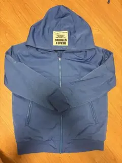 青いフード付きジャケット サイズ140