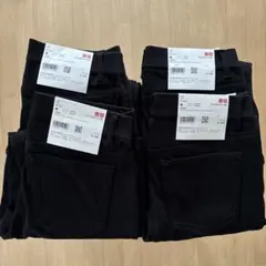 新品 UNIQLO ウルトラストレッチクロップドレギンスパンツ M 4点セット