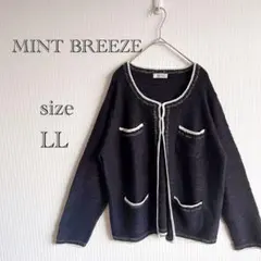 MINT BREEZE カーディガン LLサイズ ニット セーター