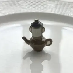 フェーブ フェーヴ コーヒーポット フランスアンティーク ミニチュア 陶器