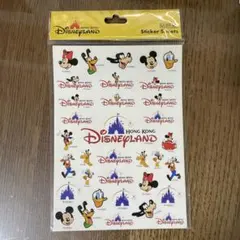 香港ディズニーランド ステッカー
