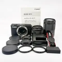 【小倉】★美品★Canon EOS M10 ダブルズームレンズキット Amazon | Canon ミラーレス一眼カメラ EOS M10 ダブルズームキット
