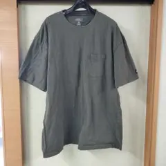 Dickies ポケット付きフェードTシャツ 2XL カーキのサムネイル