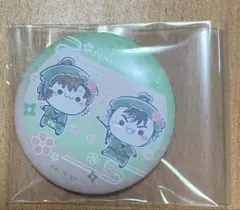 フリューくじ 忍たま　ふんわり桜もちぴこの段 缶バッチ　善法寺伊作　食満留三郎