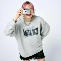 PAGEBOY×ANGEL BLUE アソートルーズスウェット