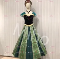 アナ雪 戴冠式 ドレス　Dハロ　コスプレ