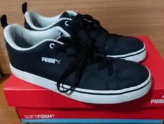 puma　プーマ　SOFT FOAM ＋　スニーカー　黒　24　ソフトフォームのサムネイル