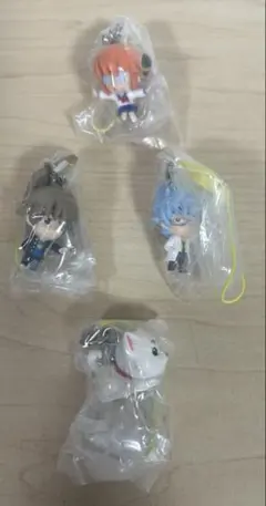 銀魂 キーホルダー セット。