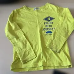 蛍光イエロー 長袖カットソー　KP BOY