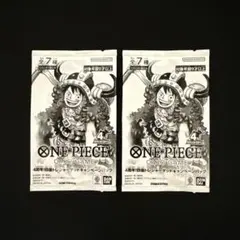 원피스 カード 4周年 四皇トレジャーゲットキャンペーンパック 2パック