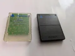 PlayStation 2 メモリーカード　8MB 2枚セット SONY純正