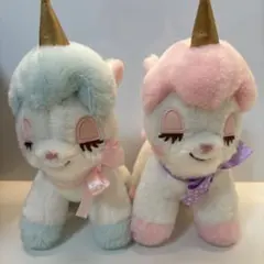 ユニコーン ぬいぐるみ2体セット【美品】