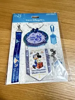 バケパ特典】東京ディズニーシー 25周年限定 ジュビリーバッジセット