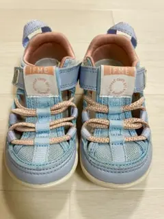 IFME ライトブルー ピンク サンダル　15.0cm