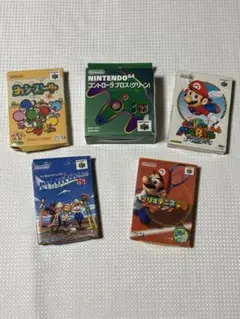 【説明書付き】NINTENDO64 ゲームセット 5本 + コントローラー