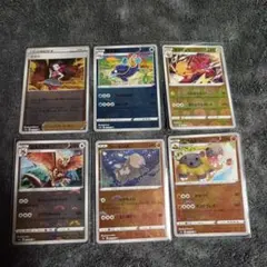 ポケモンカード 6枚セット (ツツジ、ライチュウ、ヨルノズク 他)