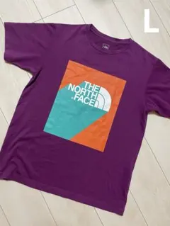 ノースフェイス　半袖Tシャツ　紫　Lサイズのサムネイル
