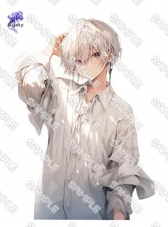 kokoshop オリジナル　人物ステッカーNo.889