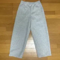 UNIQLO:C】 ユニクロC スウェットワイドパンツ　グレー M