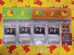 ロケット団のサカキ　BOSS プロモカード　4枚セット