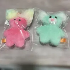 新品タグ付き　mojojojo マスコットぬいぐるみ 2点セット