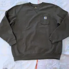 Carhartt スウェット トレーナー ポケット付 カーキ XLのサムネイル