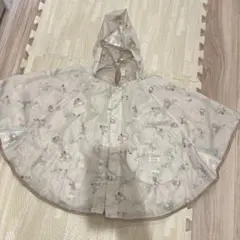 ［美品］バースデイ　レインポンチョ　レインコート 90〜100