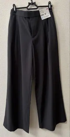 ★新品・タグ付き★UNIQLO ワイドパンツ Mサイズ