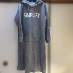 フード付きワンピース