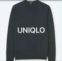 UNIQLO ユニクロ　エクストラファインメリノクルーネックセーターL（長袖）