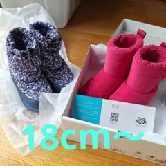 スノー19cm、防寒19.5ブーツ